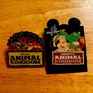 Animal kingdom pins.